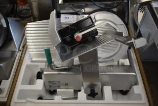2018 Bizerba GSP H Metal Commercial Countertop Meat Slicer. 120 Volts, 1 Phase. - Item #1189203