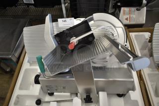 2018 Bizerba GSP H Metal Commercial Countertop Meat Slicer. 120 Volts, 1 Phase. - Item #1189205