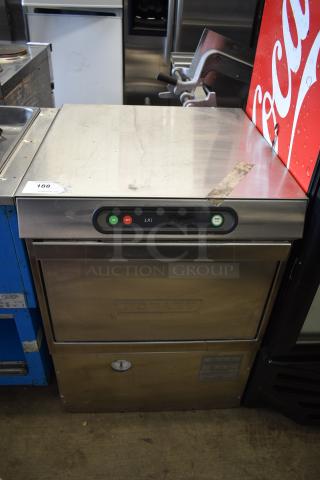 Hobart LXIGH Stainless Steel Commercial Undercounter Dishwasher. 120/208-240 Volts, 1 Phase.