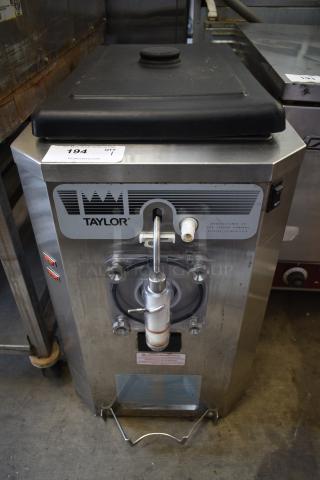 2016 Taylor 430-12 Stainless Steel Commercial Countertop Single Flavor Slushie Machine. 115 Volts, 1 Phase.