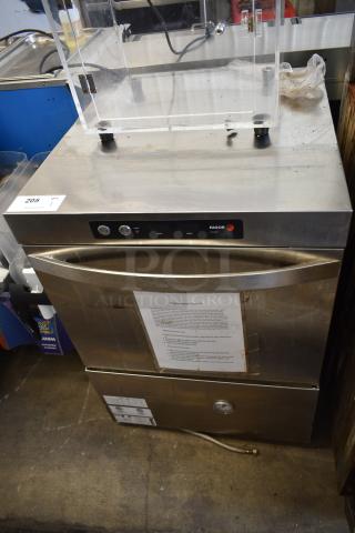2022 Fagor OO-500W Stainless Steel Commercial Undercounter Dishwasher. 208-240 Volts, 1 Phase.