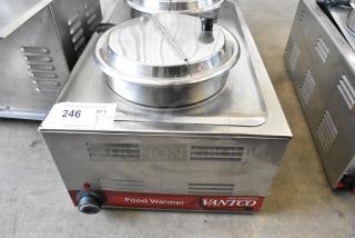 Avantco 177W50 Stainless Steel Commercial Countertop Food Warmer. 120 Volts, 1 Phase.
