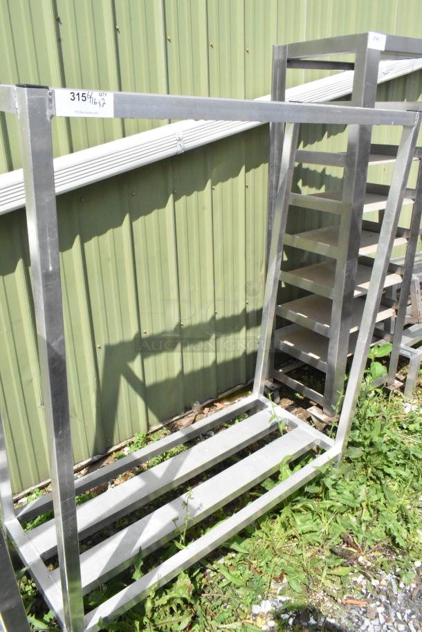 2 Metal 2 Tier Dunnage Style Shelving Units. 2 Times Your Bid! - Image 4 of 8