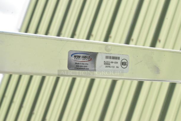 2 Metal 2 Tier Dunnage Style Shelving Units. 2 Times Your Bid! - Image 8 of 8