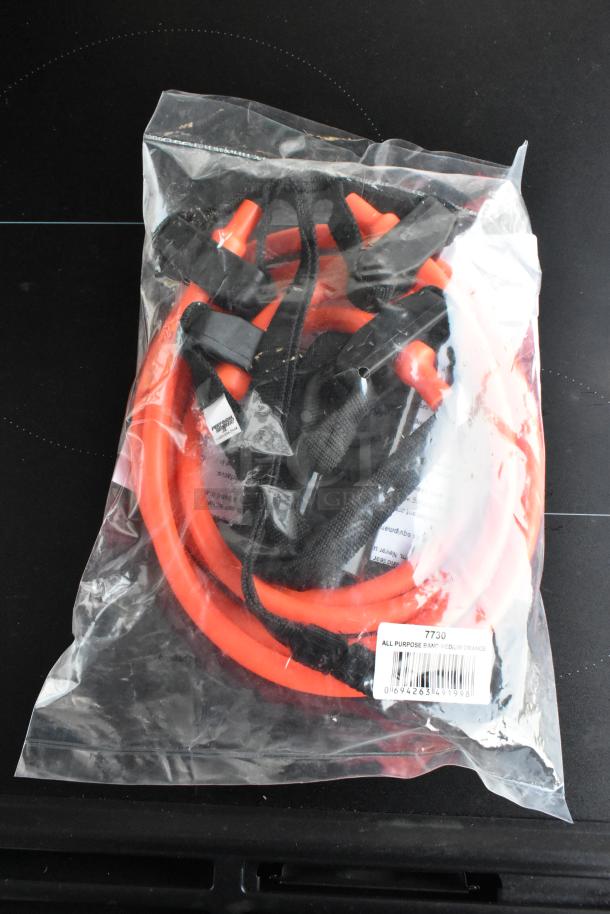 2 BRAND NEW! All Purpose Exercise Bands; Extra Heavy Blue and Medium Orange. 2 Times Your Bid! - Image 4 of 8