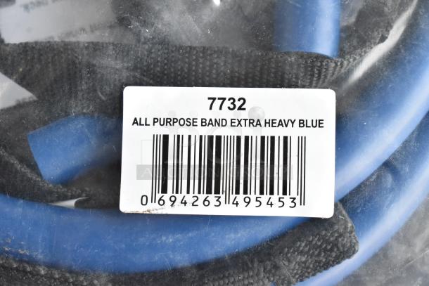 2 BRAND NEW! All Purpose Exercise Bands; Extra Heavy Blue and Medium Orange. 2 Times Your Bid! - Image 8 of 8