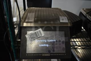 2016 Hobart HTi Metal Commercial Countertop Food Portioning Scale. 120/208-240 Volts, 1 Phase. Tested and Working! - Item #1189179