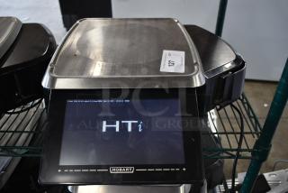 Hobart HTi Metal Commercial Countertop Food Portioning Scale. 120/208-240 Volts, 1 Phase. Tested and Working! - Item #1189182