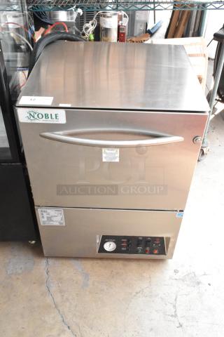 BRAND NEW SCRATCH AND DENT! 2024 Noble WAREFORCE UL-30 Stainless Steel Commercial Undercounter Dishwasher. 115 Volts, 1 Phase. - Item #1190386
