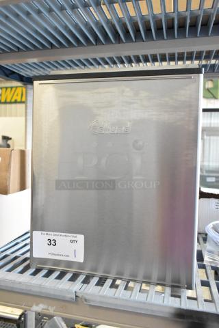 BRAND NEW SCRATCH AND DENT! Edlund KR-700 10-Slot Enclosed Stainless Steel Knife Rack with Closed Back 333KR700
