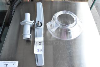 3 BRAND NEW SCRATCH AND DENT! Items Including SP-485 Unit, Dishwasher Piece and Clear Guard. 3 Times Your Bid!