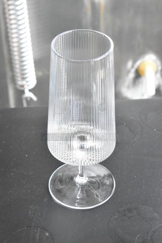 3 BRAND NEW SCRATCH AND DENT! Box of 12 5535014SC Acopa Lore 12 oz. Goblet. A Few Glasses Are Broken. 3 Times Your Bid!