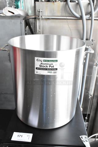 BRAND NEW SCRATCH AND DENT! 471SP60QTHD Choice 60 Qt. Heavy Weight Aluminum Stock Pot
