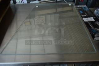 BRAND NEW SCRATCH AND DENT! Avantco 177PHDC13SG 13" Glass Side Door for HDC-13 Heated Display Case