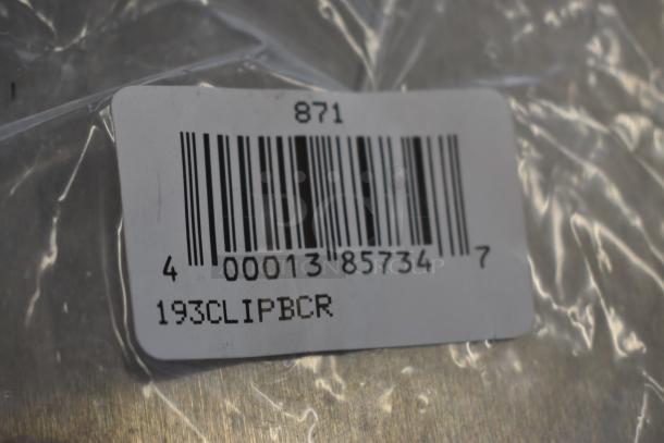 BRAND NEW SCRATCH AND DENT! Avantco 193CLIPBCR Shelf Clip for BCR-15-HC Refrigerated Display Case - Image 4 of 6