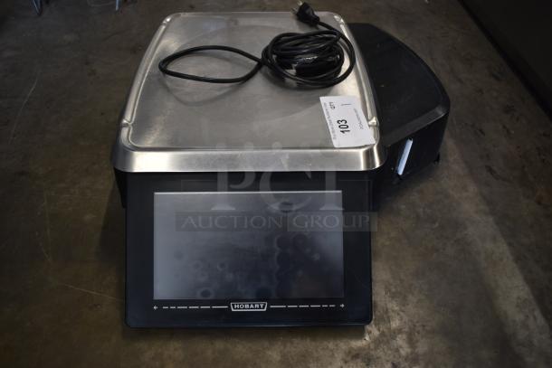 2016 Hobart HTi Metal Commercial Countertop Food Portioning Scale. 120/208-240 Volts, 1 Phase. Tested and Working! - Image 2 of 9