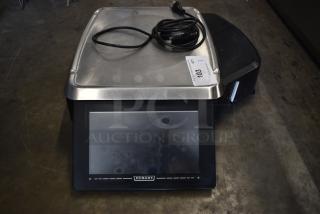 2016 Hobart HTi Metal Commercial Countertop Food Portioning Scale. 120/208-240 Volts, 1 Phase.