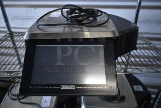 Hobart HTi Metal Commercial Countertop Food Portioning Scale. 120/208-240 Volts, 1 Phase.