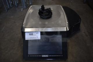 Hobart HTi Metal Commercial Countertop Food Portioning Scale. 120/208-240 Volts, 1 Phase.