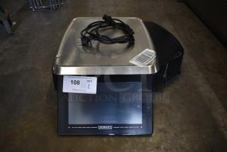 Hobart HTi Metal Commercial Countertop Food Portioning Scale. 120/208-240 Volts, 1 Phase.