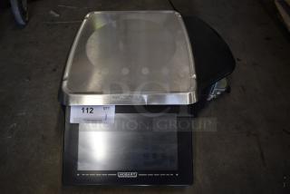 2016 Hobart HTi Metal Commercial Countertop Food Portioning Scale. 120/208-240 Volts, 1 Phase.