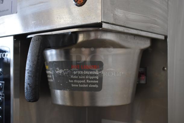Fetco CBS-2051e Stainless Steel Commercial Countertop Coffee Machine w/ Metal Brew Basket. 120/208-240 Volts, 1 Phase. - Image 6 of 8