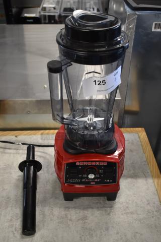 Metal Countertop Blender w/ Pitcher. 220 Volts, 1 Phase.