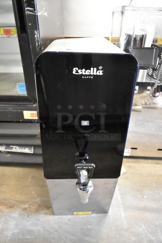 BRAND NEW SCRATCH AND DENT! Estella 236HWDD2 Metal Countertop 2 Gallon Digital Hot Water Dispenser. 120 Volts, 1 Phase.