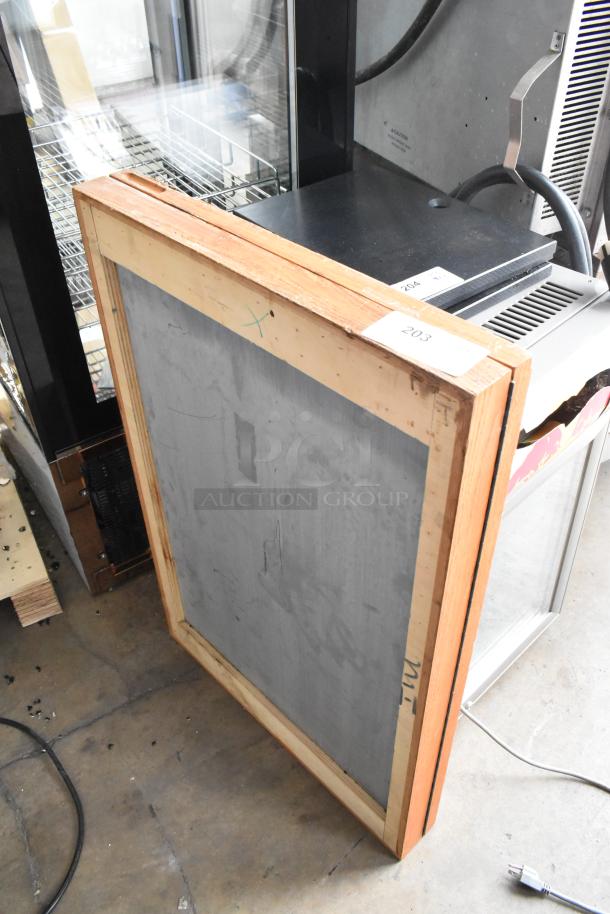 Wood Pattern Cabinet? - Image 2 of 4