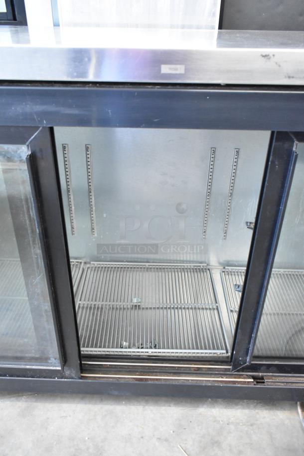 Beverage Air BB72HC-1-GS-B-27 Stainless Steel 3 Door Back Bar Cooler Merchandiser. 115 Volts, 1 Phase. - Image 5 of 8