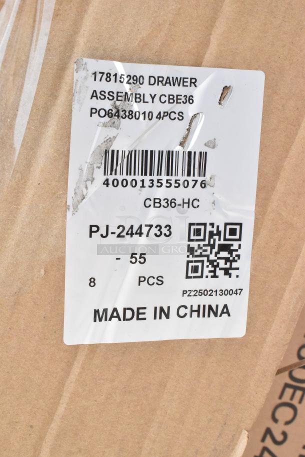 2 BRAND NEW SCRATCH AND DENT! Items Including 460EC2424PB Regency 24" x 24" NSF Chrome Storage Display Basket and Avantco 17815290 Drawer Assembly for CBE-36-HC Refrigerated Chef Base. 2 Times Your Bid! - Image 2 of 3