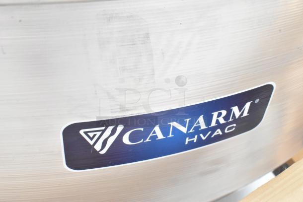 BRAND NEW SCRATCH AND DENT! Canarm ALX165-UD-EC 16 1/2" Variable Speed Upblast Direct-Drive Aluminum Exhaust Fan ALX165-UD100EC - 2,974 CFM, 1 hp. 120/208-240 Volts, 1 Phase. - Image 3 of 7