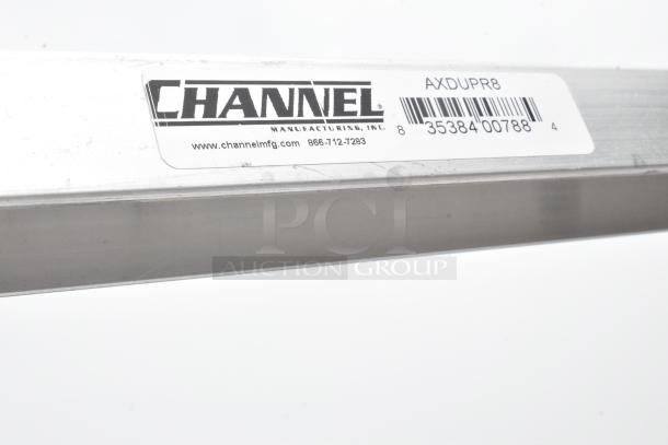 BRAND NEW SCRATCH AND DENT! Channel AXDUPR8 Heavy-Duty Universal Aluminum Platter Rack - 8 Shelf - Image 5 of 5