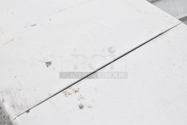 White Folding Table. - Image 4 of 6