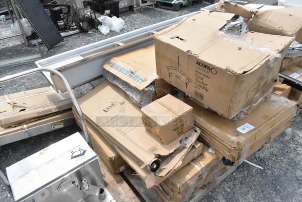 15 BRAND NEW SCRATCH AND DENT! Items Including Shelves, Table Pieces, Deck Pan, etc. 15 Times Your Bid! - Image 2 of 12