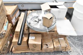 15 BRAND NEW SCRATCH AND DENT! Items Including Table Pieces, Butcher Block Tabletop, etc. 15 Times Your Bid!