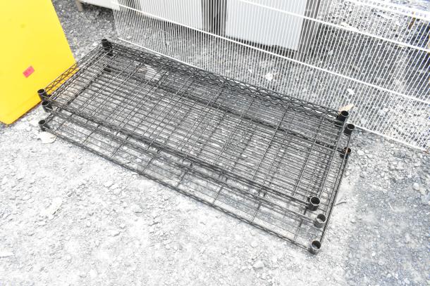 ALL ONE MONEY! Lot of 4 Items Including Wire Shelves - Image 2 of 3