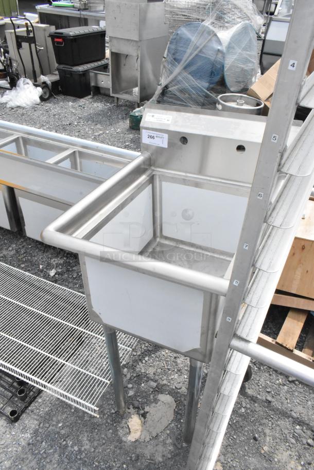 Falcon E1C-1620-0 Stainless Steel Single Bay Sink. - Image 3 of 6