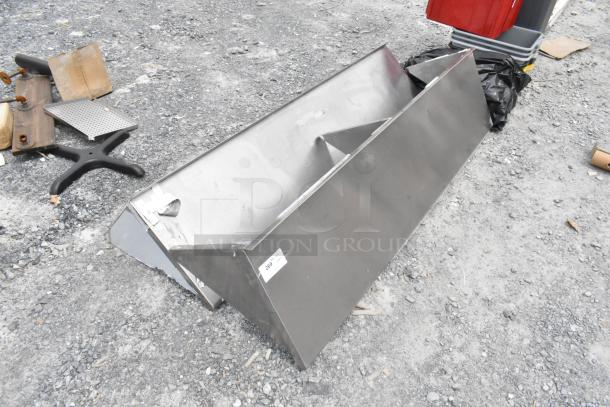 2 Stainless Steel Shelves. Includes 72x20x18. 2 Times Your Bid! - Image 1 of 6