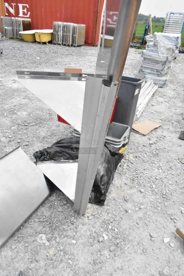 2 Stainless Steel Shelves. Includes 72x20x18. 2 Times Your Bid! - Image 4 of 6
