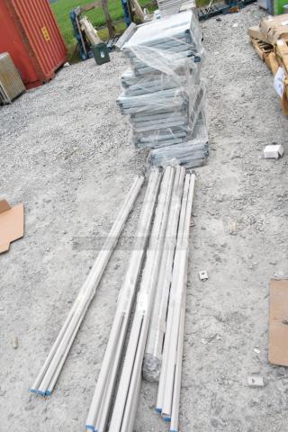 ALL ONE MONEY! Lot of 20 Poles and 15 Shelves