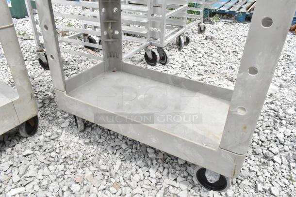 2 Poly 2 Tier Cart on Commercial Casters. 2 Times Your Bid! - Image 4 of 6