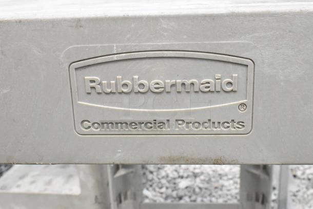 2 Poly 2 Tier Cart on Commercial Casters. 2 Times Your Bid! - Image 6 of 6