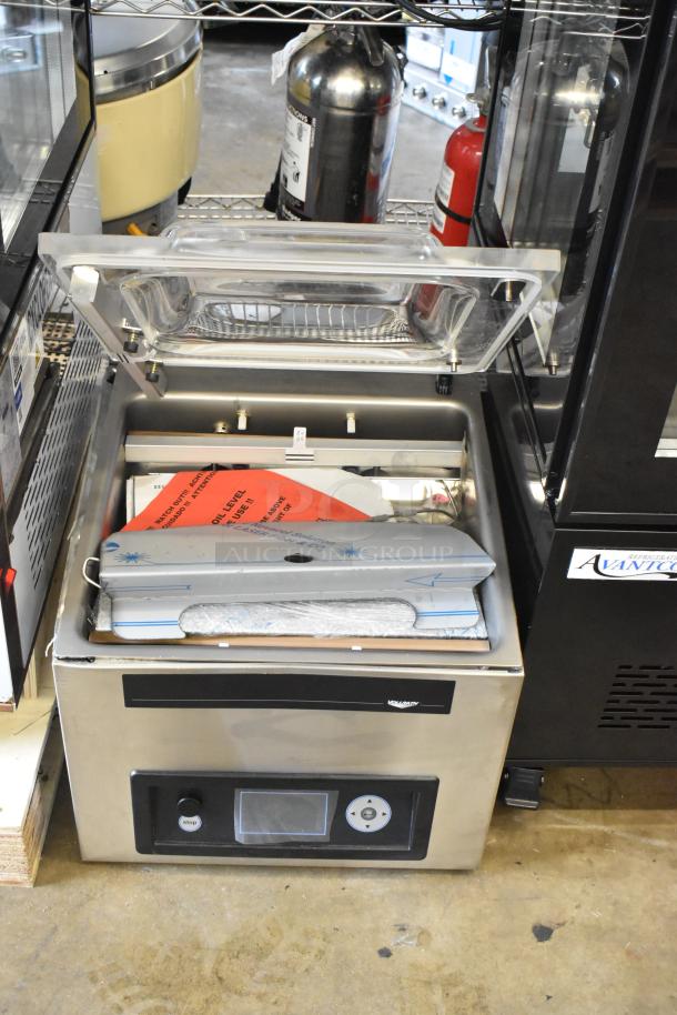BRAND NEW SCRATCH AND DENT! Vollrath VPP16 40834 Chamber Vacuum Packaging Machine with Dual 16" Sealing Bars and Advanced Control System. 110-120 Volts, 1 Phase. Tested and Does Not Power On - Image 1 of 13