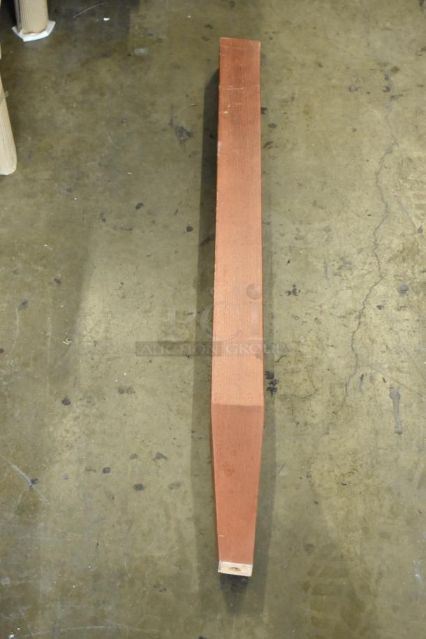 ALL ONE MONEY! Lot of 2 Wooden Legs. - Image 2 of 4