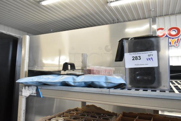 9 Various Items Including Poly Pitchers and Metal Fryer Lids. 9 Times Your Bid! - Image 2 of 13