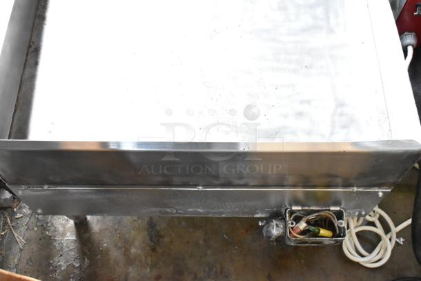 Star Stainless Steel Commercial Countertop Electric Powered Flat Top Griddle w/ Thermostatic Controls. 240 Volts, 1 Phase. - Image 6 of 9