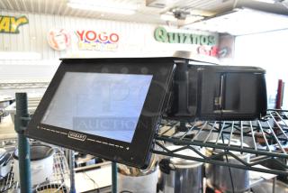 Hobart commercial scale with touchscreen interface in good condition, model details not visible.
