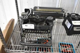 Woodstock Countertop Typewriter.