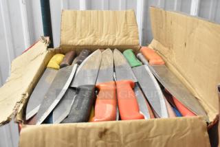 150 SHARPENED Stainless Steel Knives Including Chef Knife. 150 Times Your Bid!